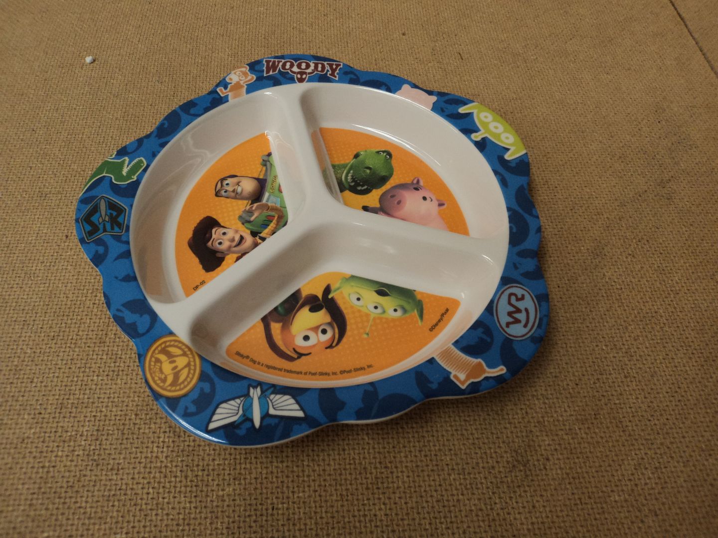 toy story plastic plates